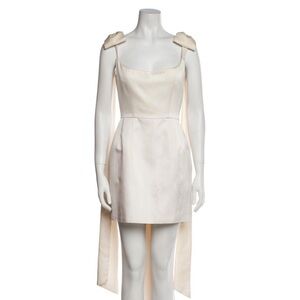 Markarian Celestia Mini Dress with Train